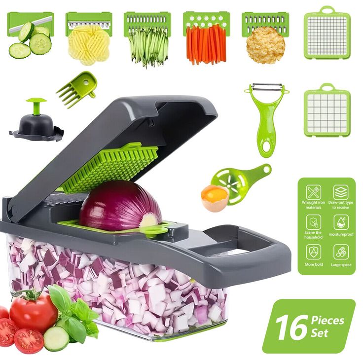 SlicePro 16X – Multi-Functional Kitchen Slicer