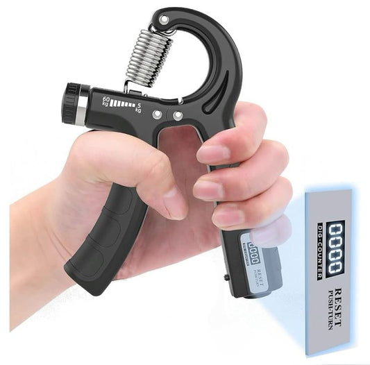 Automatic Hand Gripper with Counter – Adjustable Strength Trainer