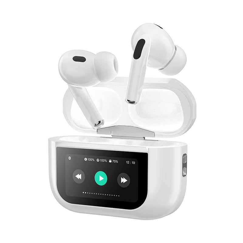🎧 A9 PRO Wireless Earbuds – Smart Display & Dual Noise Cancellation