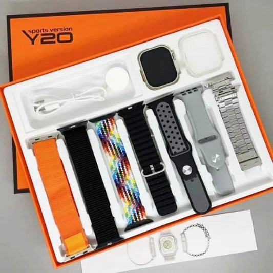Y60 Smart Watch new sports Edition – 7 Straps | Full TouchScreen | Waterproof