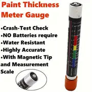 Color Car Paint Thickness Test Pen, Magnetic Tip Scale Gauge, Auto Lax Tester, , Battery-Free
