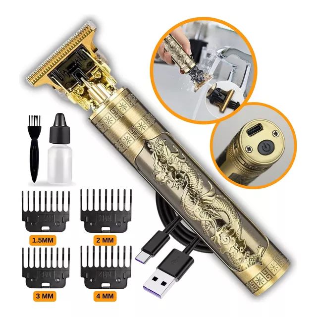 T9 DragonEdge Professional Hair & Beard Trimmer - Cordless & Rechargeable