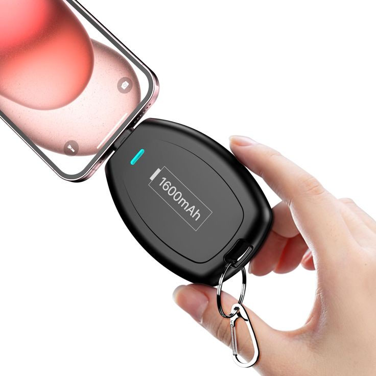 Mini Keychain Power Bank – Lightning Connector (for iPhone)