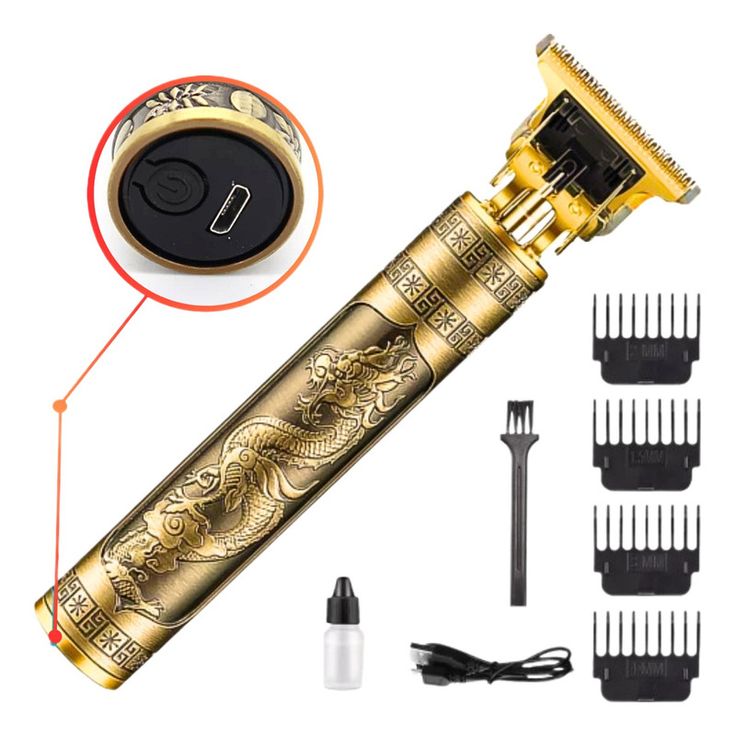 T9 DragonEdge Professional Hair & Beard Trimmer - Cordless & Rechargeable