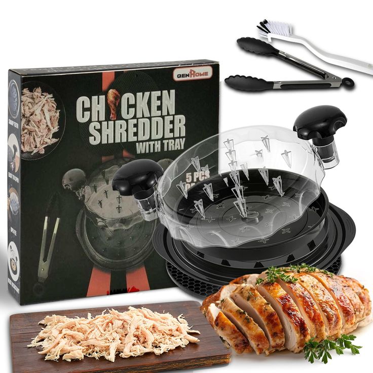 Kitchen Meat Shredder Tool – Manual Chicken Shredder for Pulled Pork, Beef, and BBQ – BPA-Free Plastic Shredding Tool