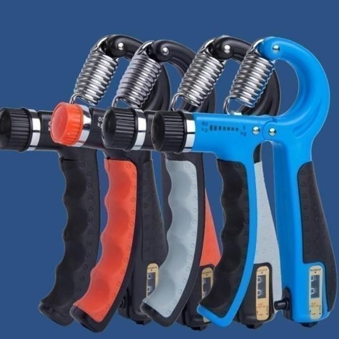 Automatic Hand Gripper with Counter – Adjustable Strength Trainer