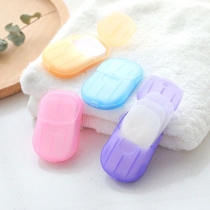 Portable Travel Soap Sheets – Pocket-Friendly Hygiene Pack 5pcs