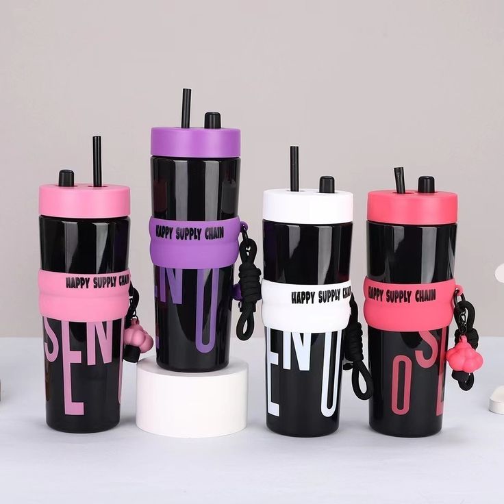 Outdoors Sports Large-Capacity Straw Cup – Portable & Leak-Proof