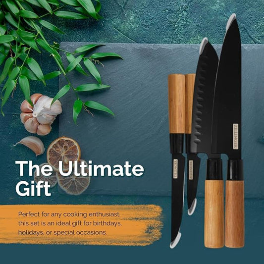 Zillinge ProEdge 4-Piece Japanese Knife Set