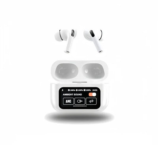 🎧 A9 PRO Wireless Earbuds – Smart Display & Dual Noise Cancellation