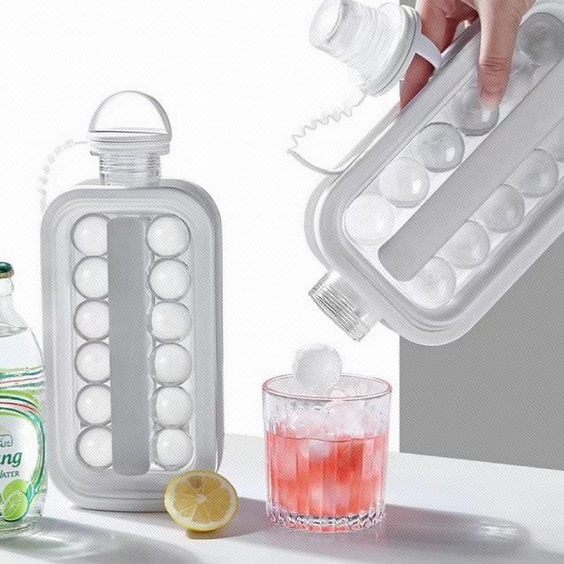 IceBall Maker Bottle – 2-in-1 Ice Mold & Water Bottle