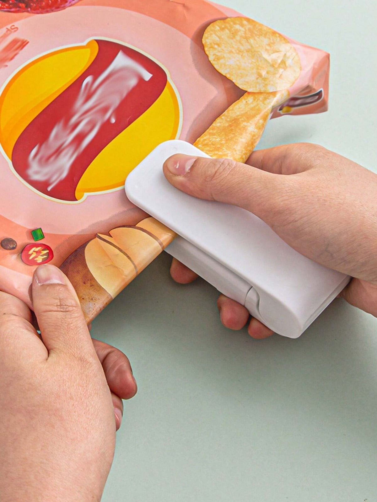 Mini Heat Sealing Machine for Food Bags | Portable Food Packet Sealer | Airtight Bag Sealer for Kitchen Storage